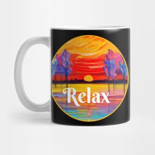 Relaxing Sunset View Mug